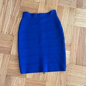 BCBG royal blue skirt - brand new, never worn